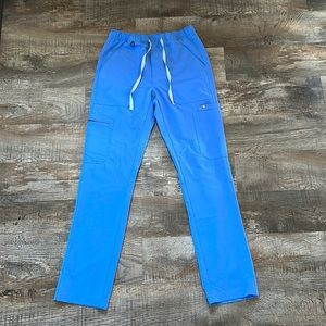 FIGS XS Men’s Ceil Blue Cargo Scrub Pants